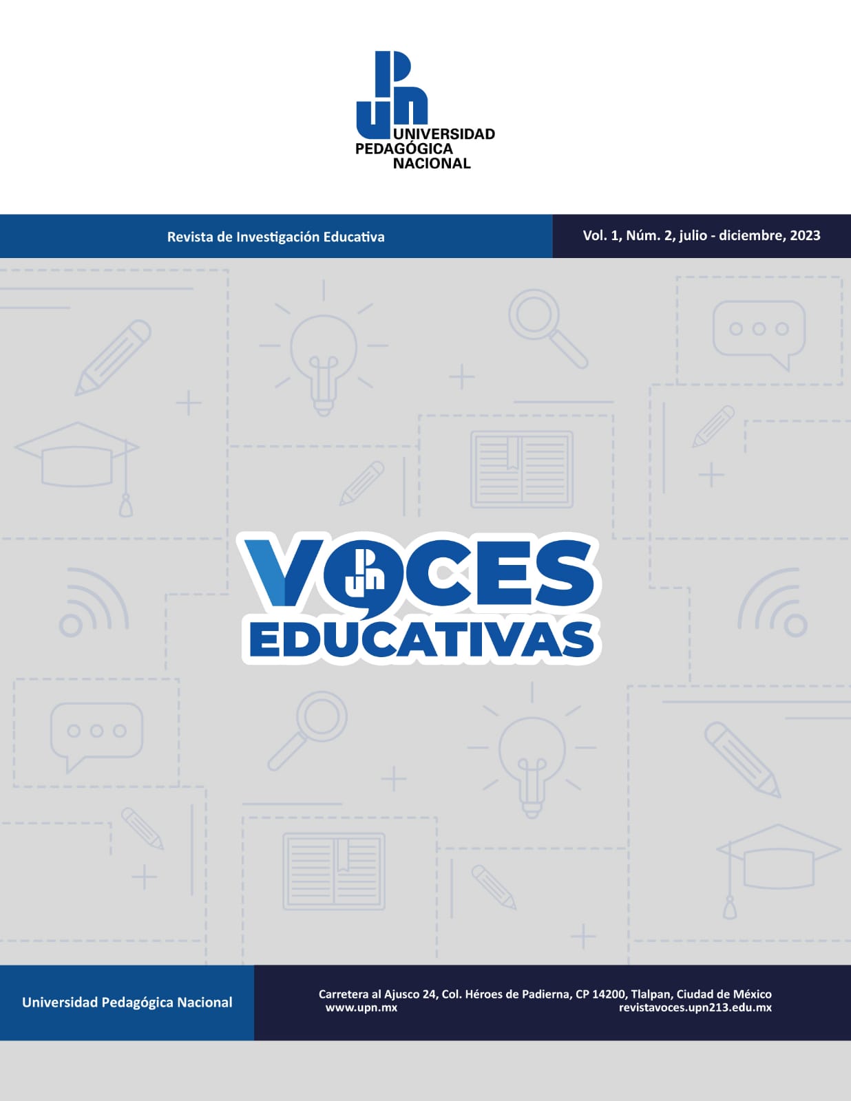 					Ver Vol. 1 Núm. 2 (2023): VOCES EDUCATIVAS 213
				